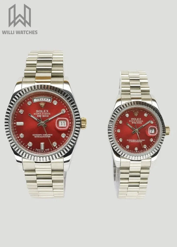 Matching couple watch gift set