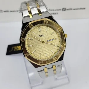 Fusili two-tone champagne dial watch