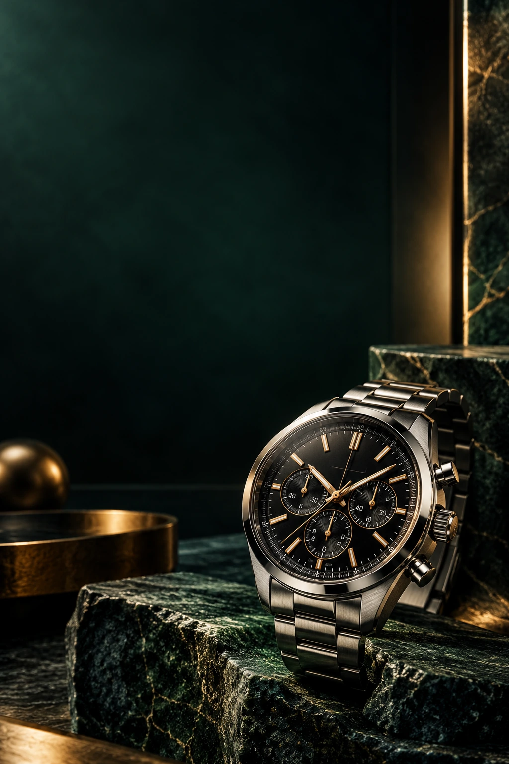 Mens chronograph watch collection